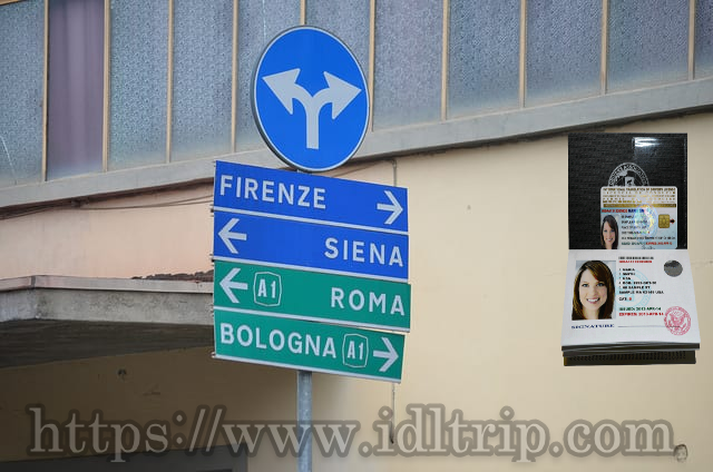 Street signs indicating which way you should go… according to the city located in that direction